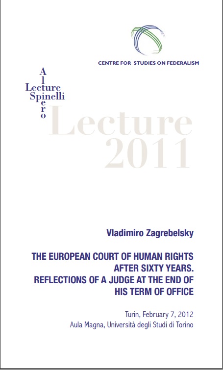 Lecture Zagrebelsby cover en